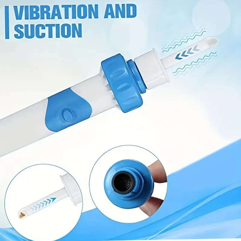 Kit for Removing Earwax Portable Electric Vacuum Cleaner for Ears Safe And Comfortable Earwax Remova