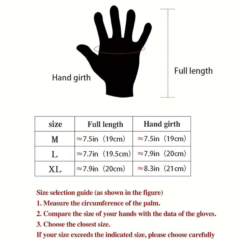 1 Pair Red Size XL Outdoor Sports Gloves