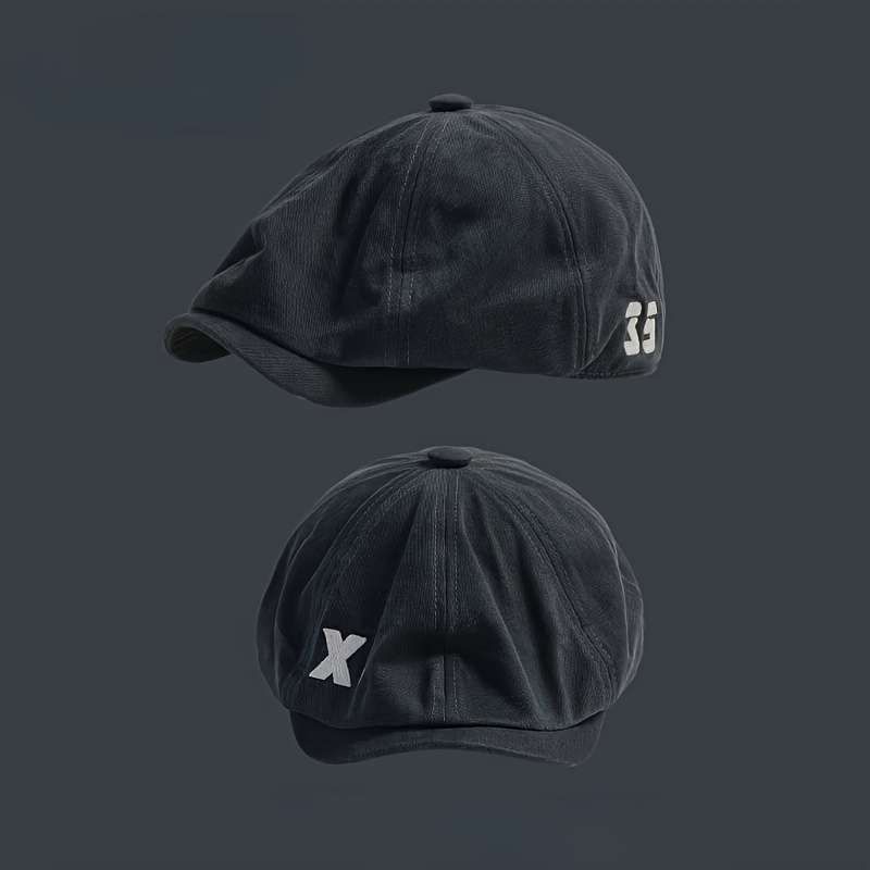 1pc Vintage Literary Japanese Harajuku Style Forward Hat Reverse Wear Hip Hop Street Sophisticated