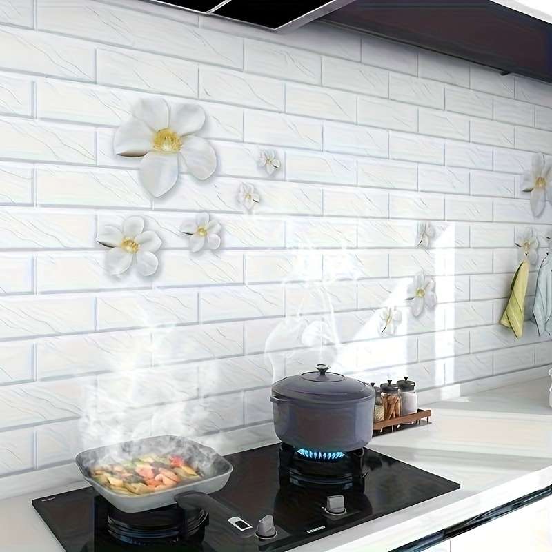 1PC Wall StickersFlower Tiles59.99X1000.0cm