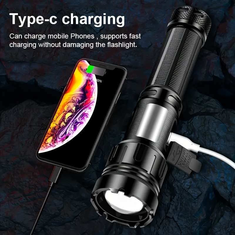1PC Black   Flashlight