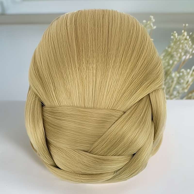 1Pc Light Brown 10.16cm Fashion Design Wig