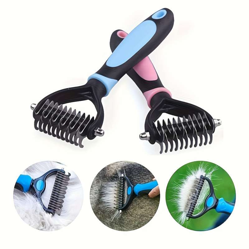 1pc Pink Pet Comb