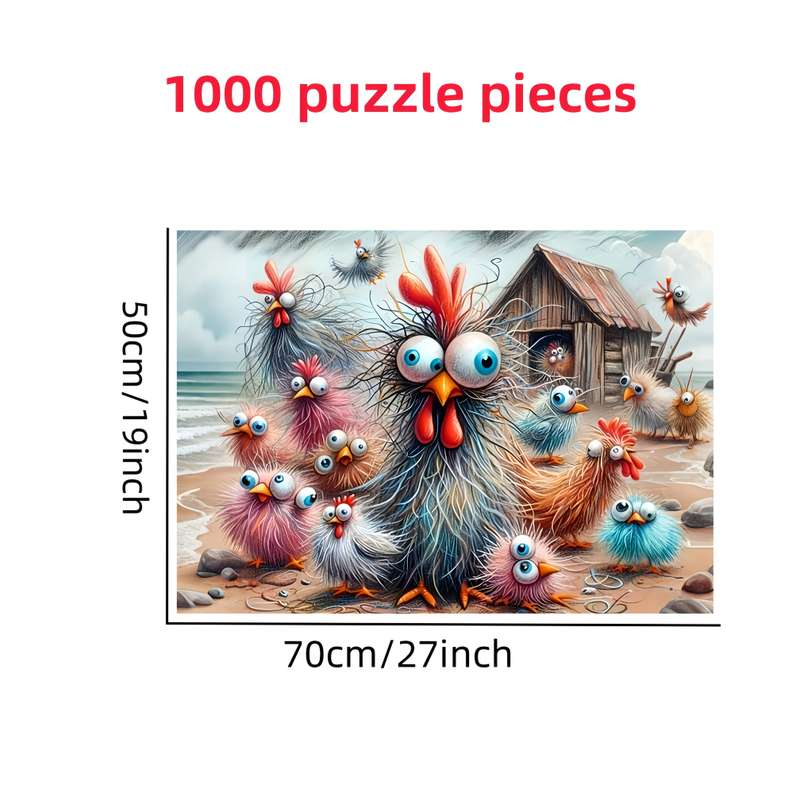 1000 Piece Paper Jigsaw Puzzle For Adults