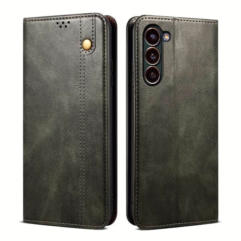 1pc Dark Green For Samsung Galaxy S22+ 5G Phone Cases