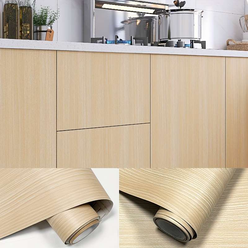 1PC Wall StickersMahogany15.75X78.74in  40X200.02cm