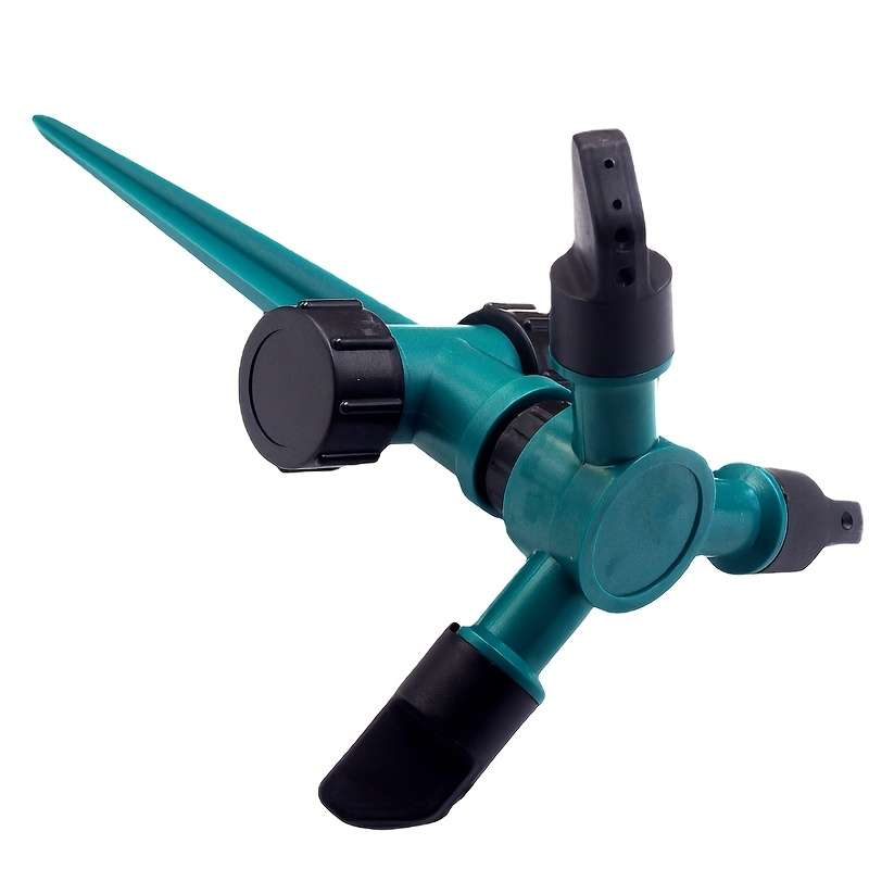 1Pc 3 Arm 360 Degree Rotating Multi Head Garden Sprinkler