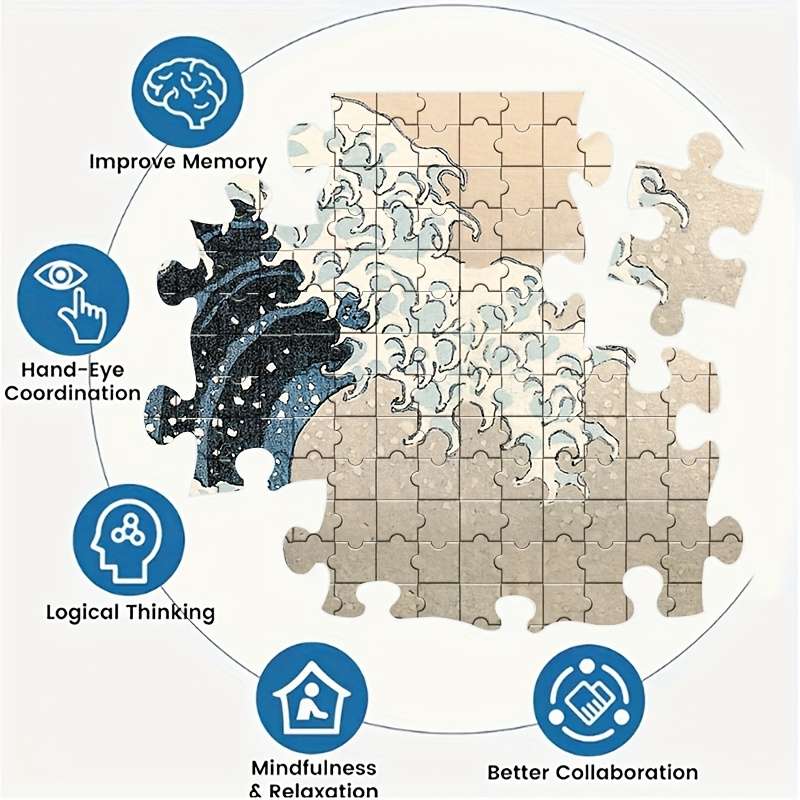 1000 Piece Paper Jigsaw Puzzle For Adults