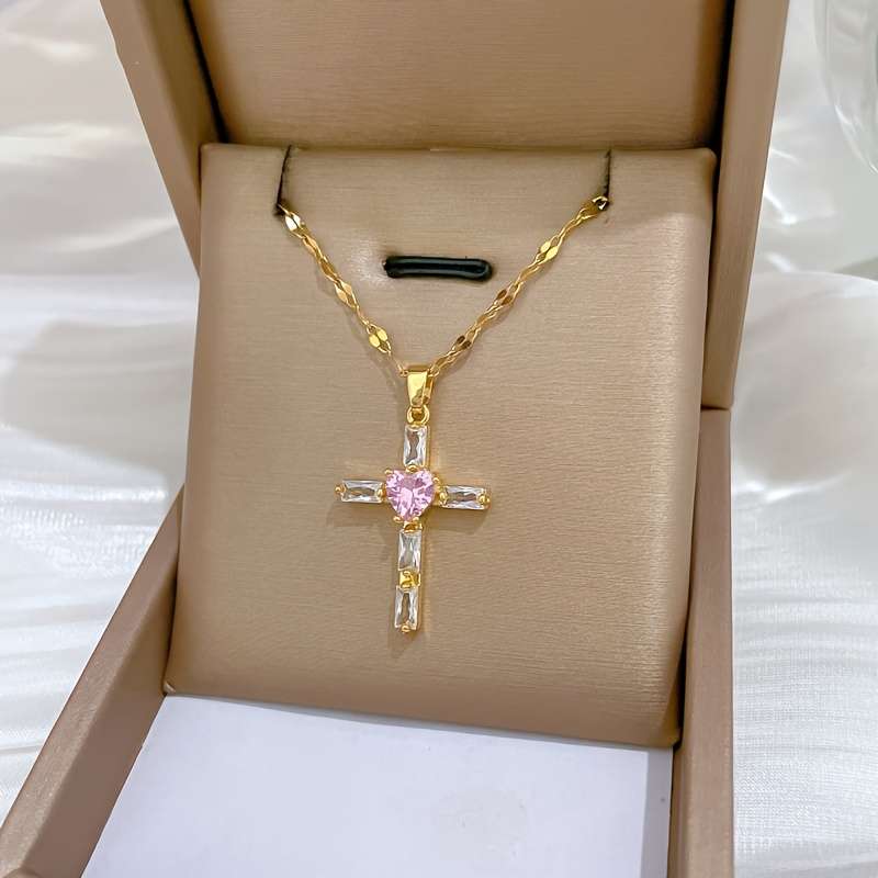 1 Piece Golden Jesus Theme Pendant