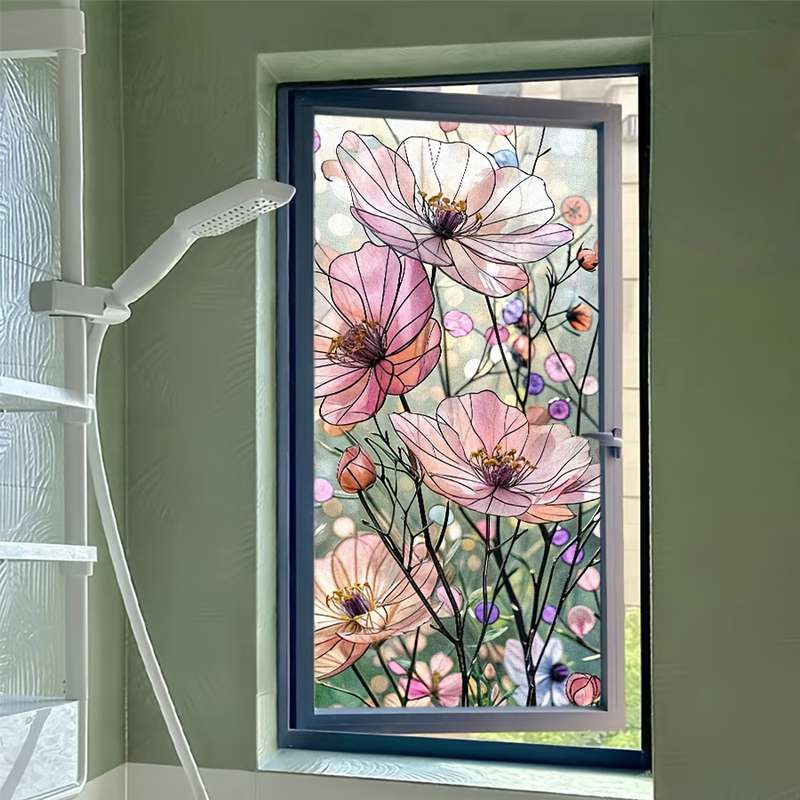 1pc Colorful Door Window Sticker