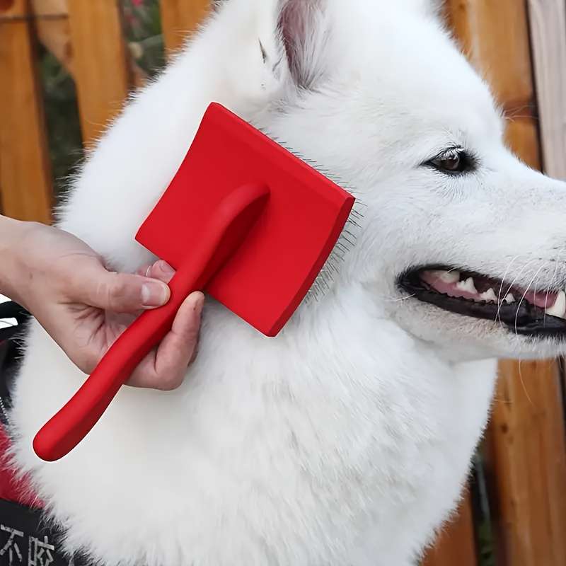 1pc Red Pet Comb