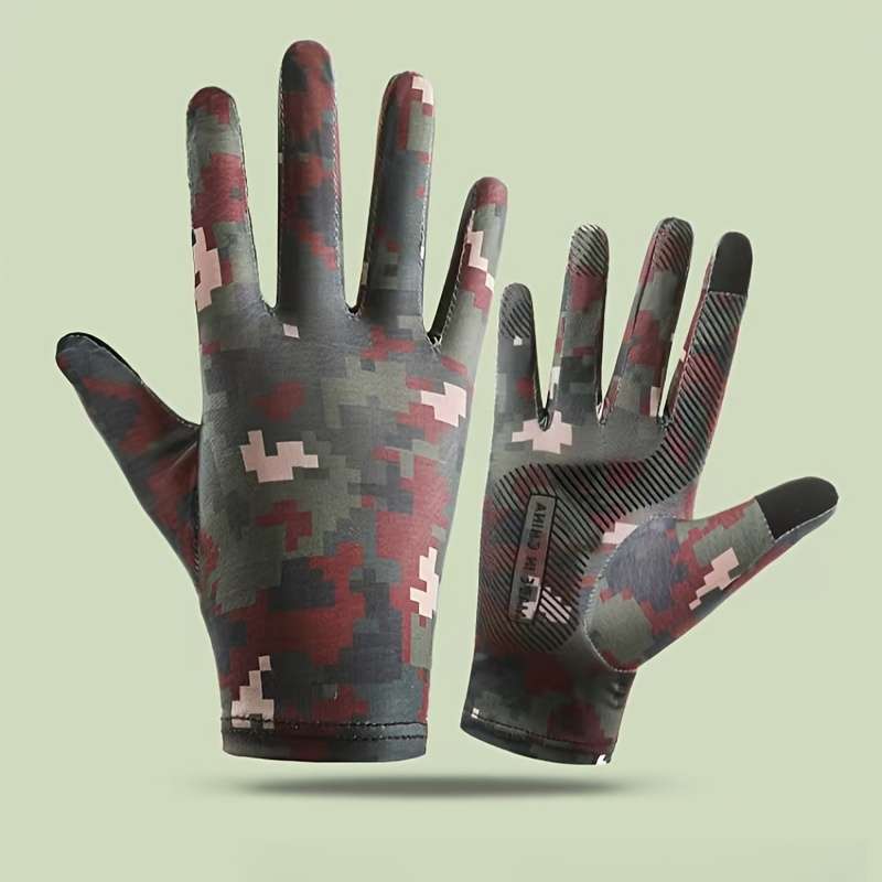 1 Pair Blue One Size Multi Purpose Work Gloves