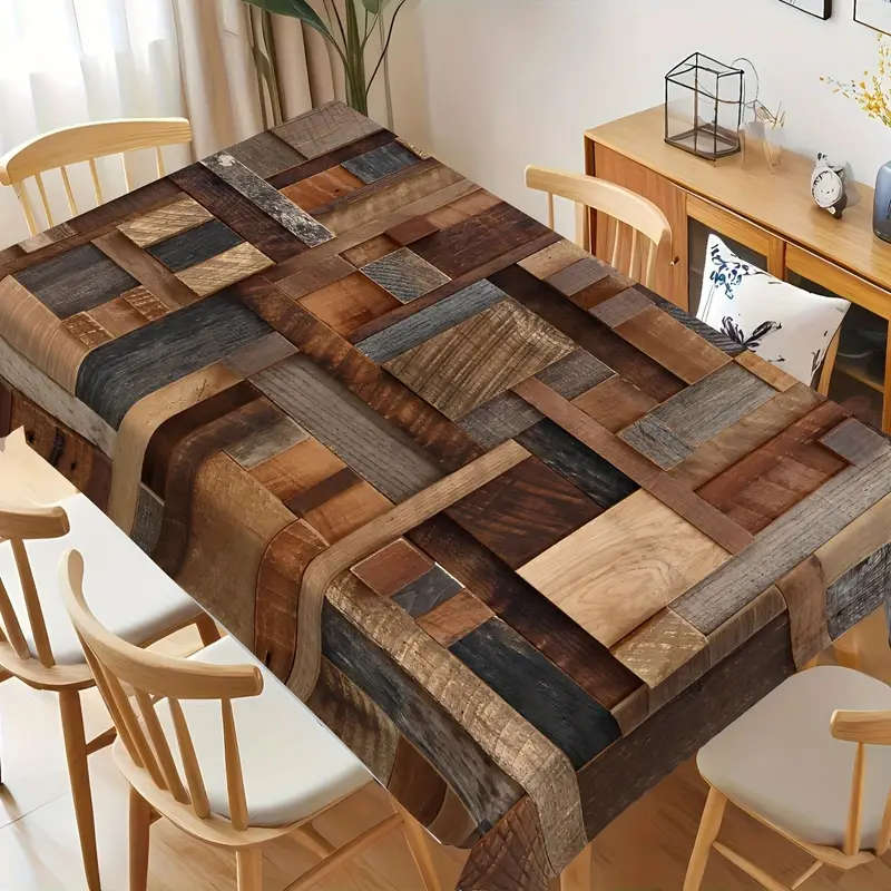 1 Piece Of Country Farmhouse Style Tablecloth 140*200Cm