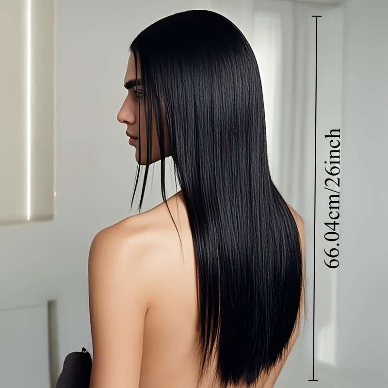 1Pc Black Fashion Design Wig
