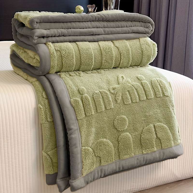 1ps Blanket Color Flavor Blue   Gray Edge size 100x150cm