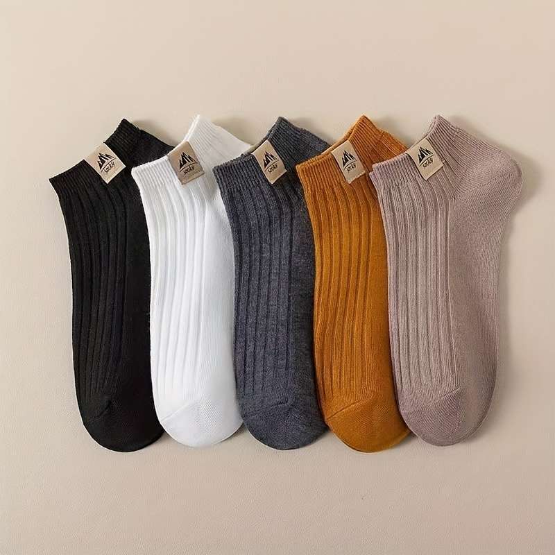 6 Pairs Mixed Pack One Size High Elastic Socks