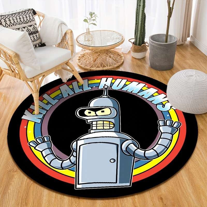 1Pc 31.89x31.89inch 81x81cm Floor Mat