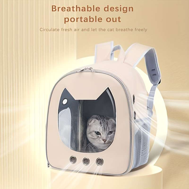 1pc Coffee colorCapacity Small Size Pet Bag