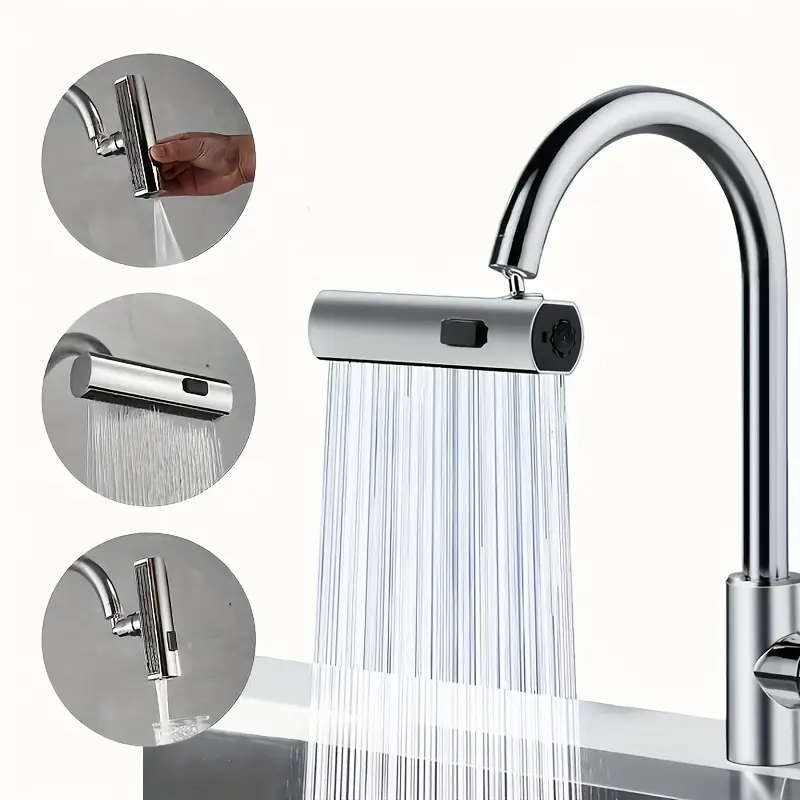 3-Mode Multifunctional Faucet Aerator with Adapter