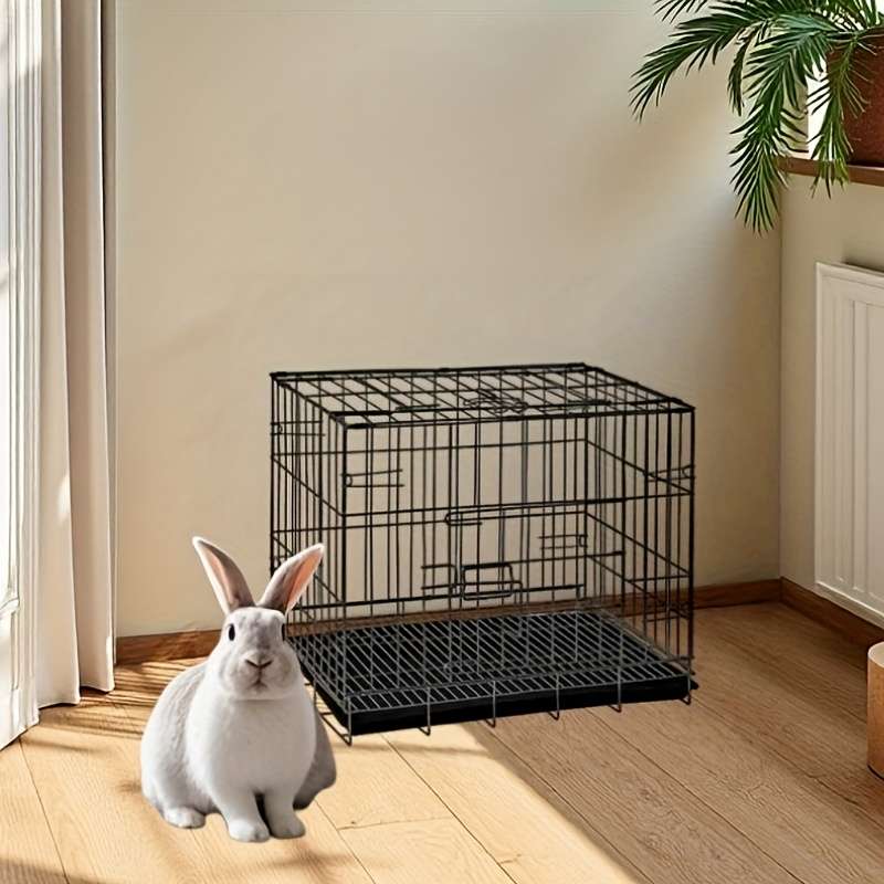 1pc metal folding cage Pet Cage