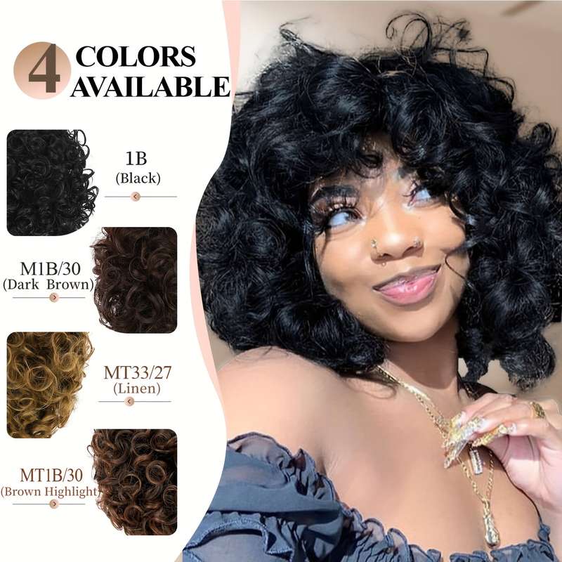 1Pc M1B30 25.4cm Fashion Design Wig