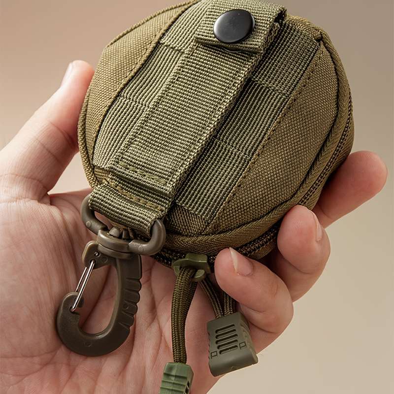 1pc Multifunctional Tactical Pouch Portable Multifunctional Tactical Key Pouch Polyester Nylon M
