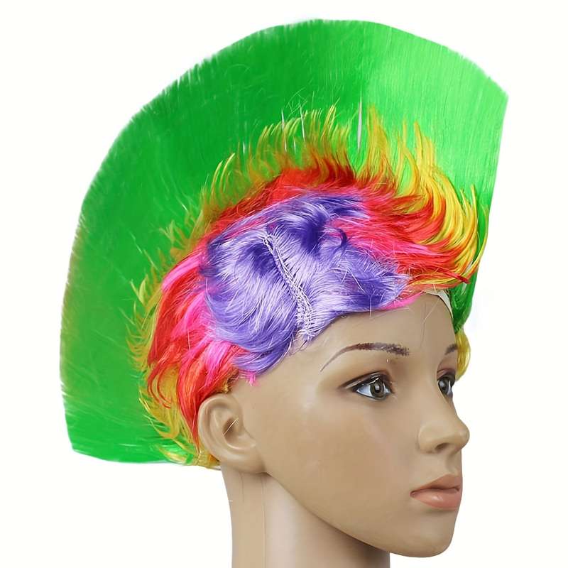 1Pc Purple 30.48cm Fashion Design Wig