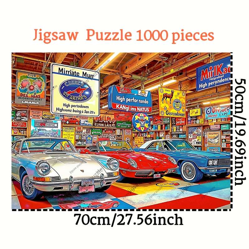 1000 Piece Paper Jigsaw Puzzle For Adults