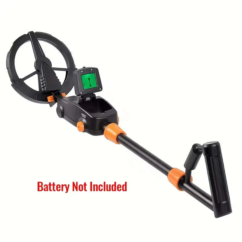 Adjustable Sensitivity Metal Detector with LCD Display