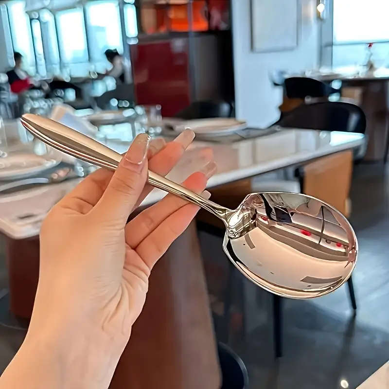 Premium Stainless Steel Large Serving Spoon