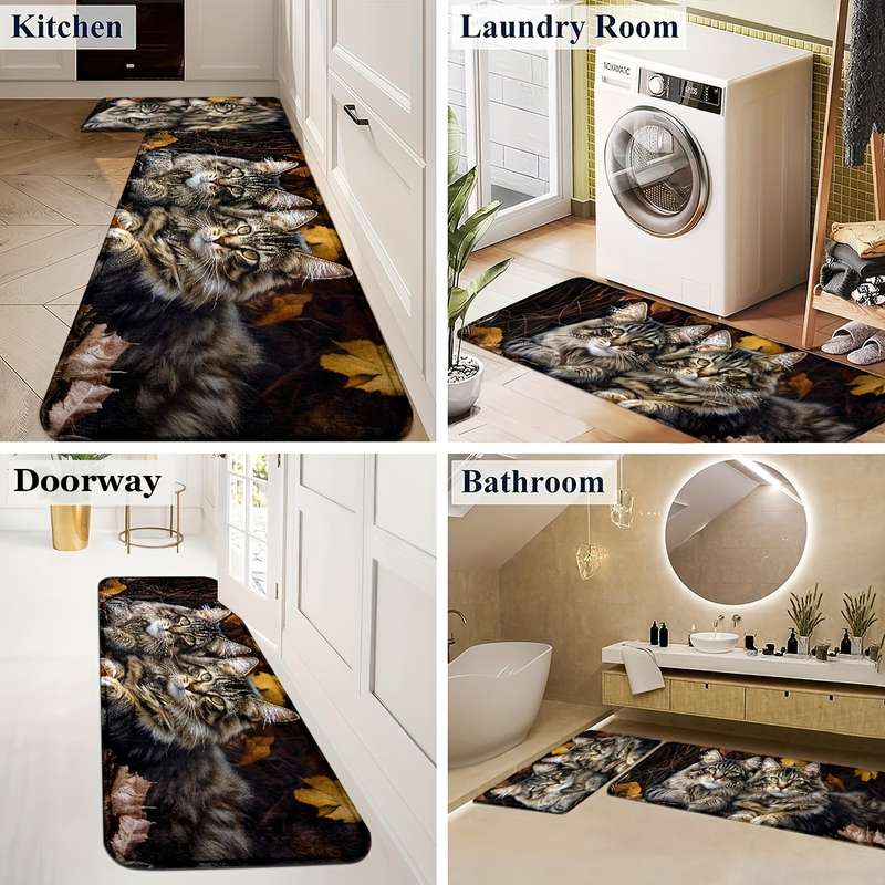 1Pc 45x75cm Floor Mat