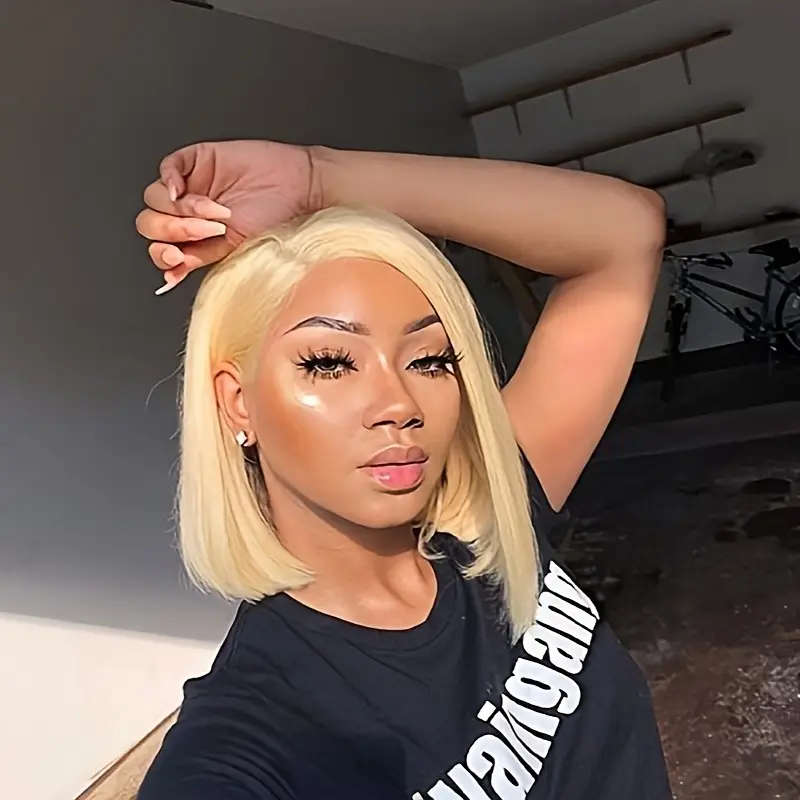 Blonde Straight Wig