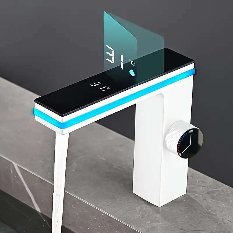 Modern Black Single Hole Bathroom Sink Faucet