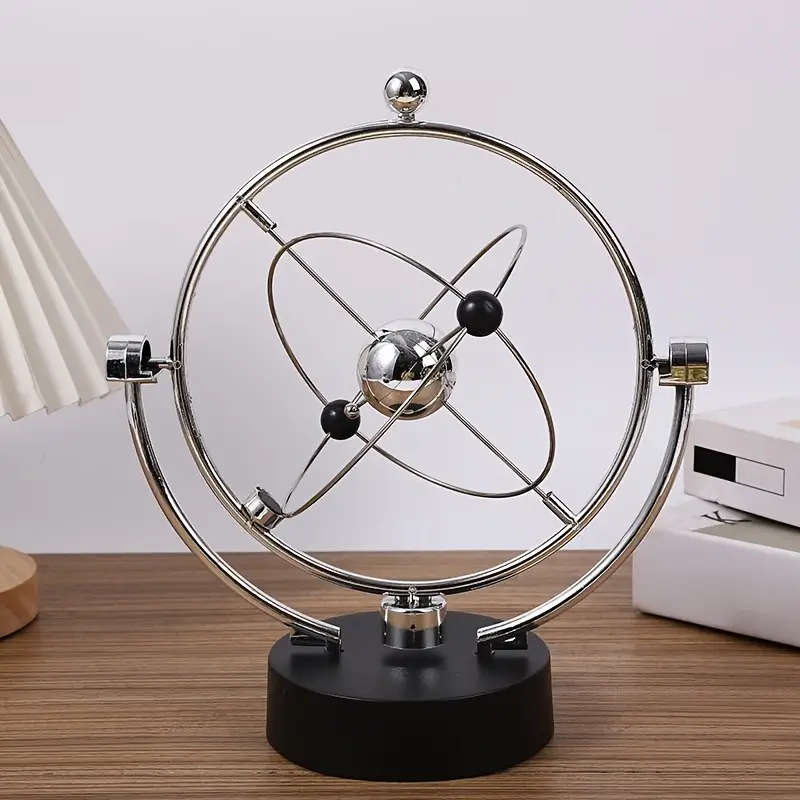 1pc Newton's Cradle Pendulum Art Craft Decor for Home or Office Perpetual Motion Desk Decor