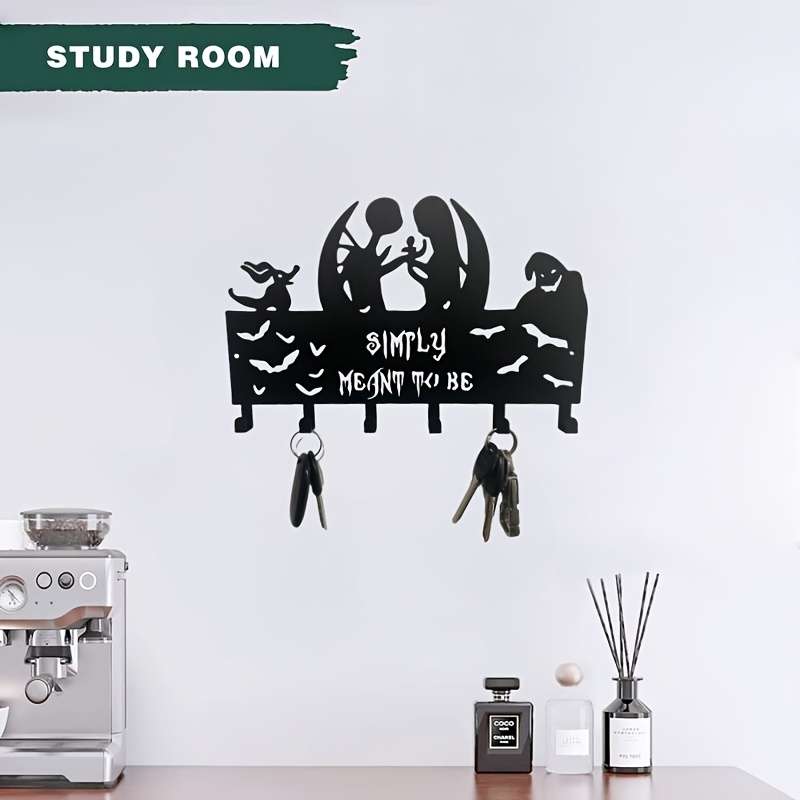 1pc Metal Wall Decor Hook Versatile Artistic Hanging for Keys Hats BackpacksIdeal fo