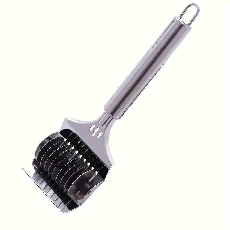 1pc Stainless Steel Noodle Cutter Multifunctional Manual Noodle Slicer Kitchen Noodle Press Machi