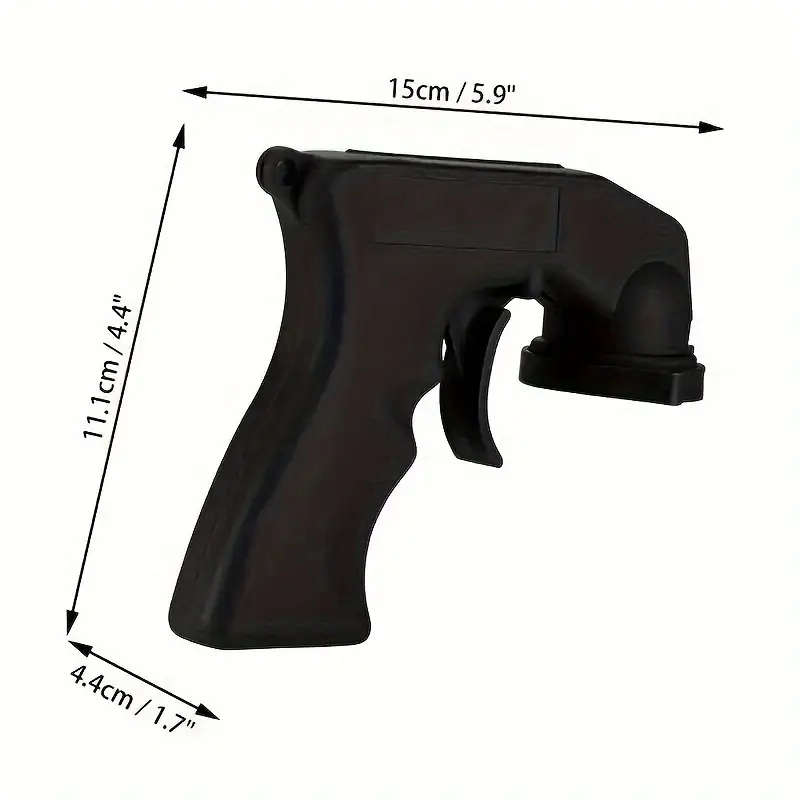 1pc Spray Adapter Paint Care Spray Gun Handle with Full Grip Trigger Lock Collar