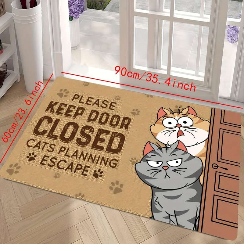 1Pc 23.6x35.4inch 60x90cm Floor Mat