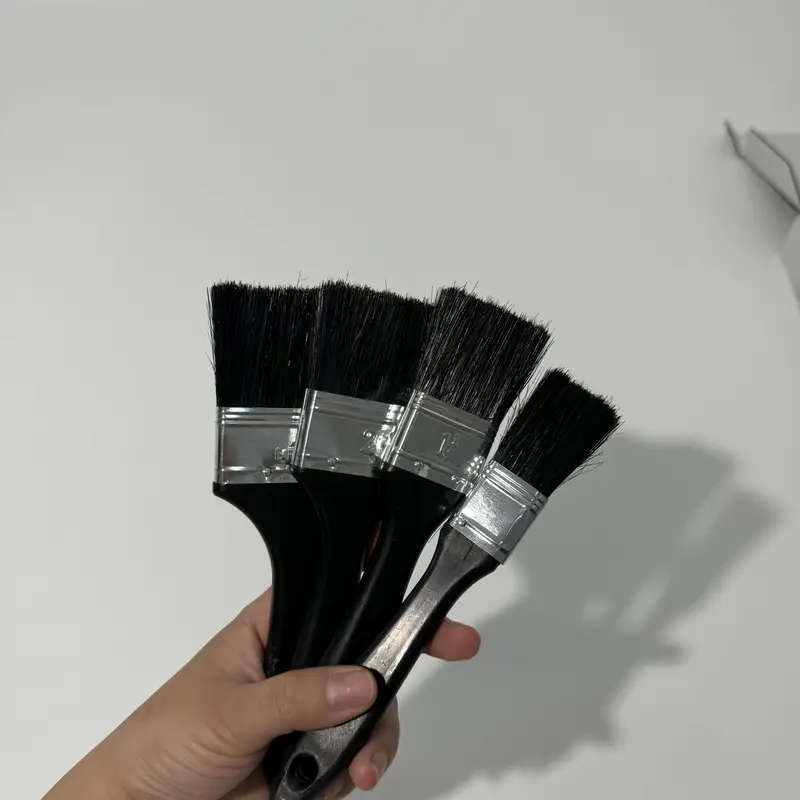 4-Piece Flat Paint Brush Set