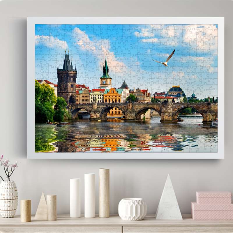1000 Piece Paper Jigsaw Puzzle For Adults 68.58x5
