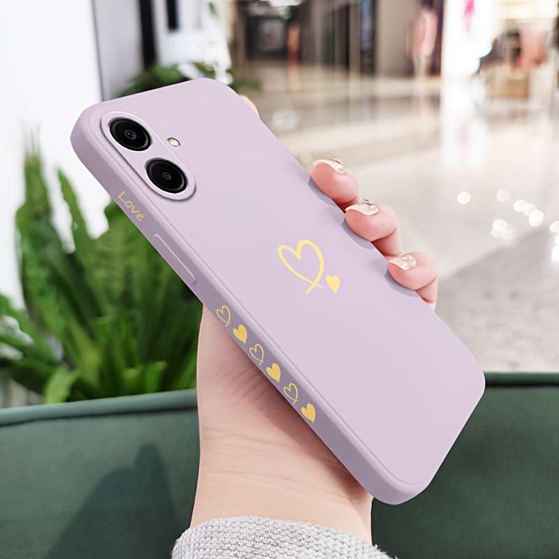 1pc Purple For Samsung Galaxy A06 Phone Cases