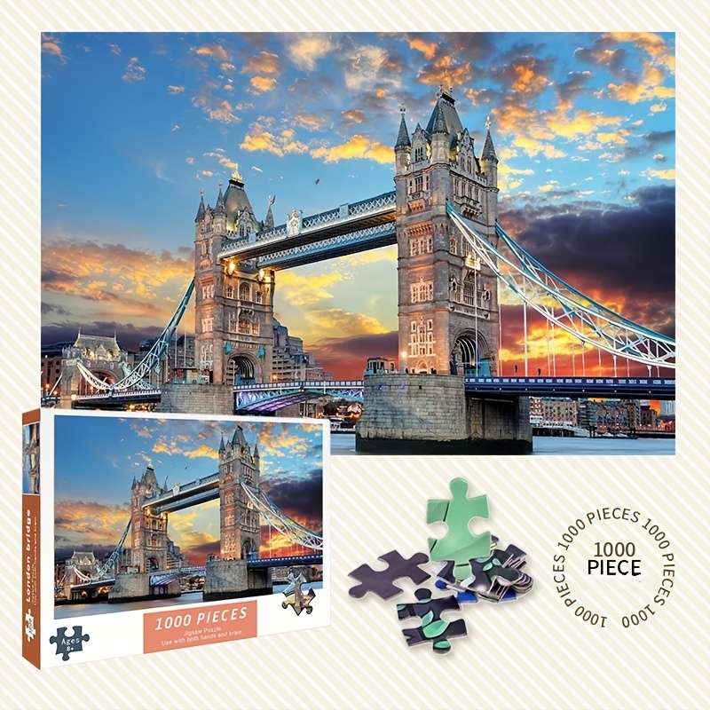 1000 Piece Paper Jigsaw Puzzle For Adults