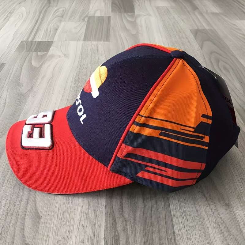 1pc Car Motorcycle Racing Rally Mountain Biking Baseball Cap Suitable for Motorcycle Competition Co