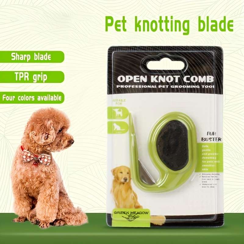 1pc Green Pet Comb