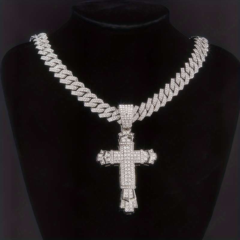 1 Piece Golden Jesus Theme Pendant