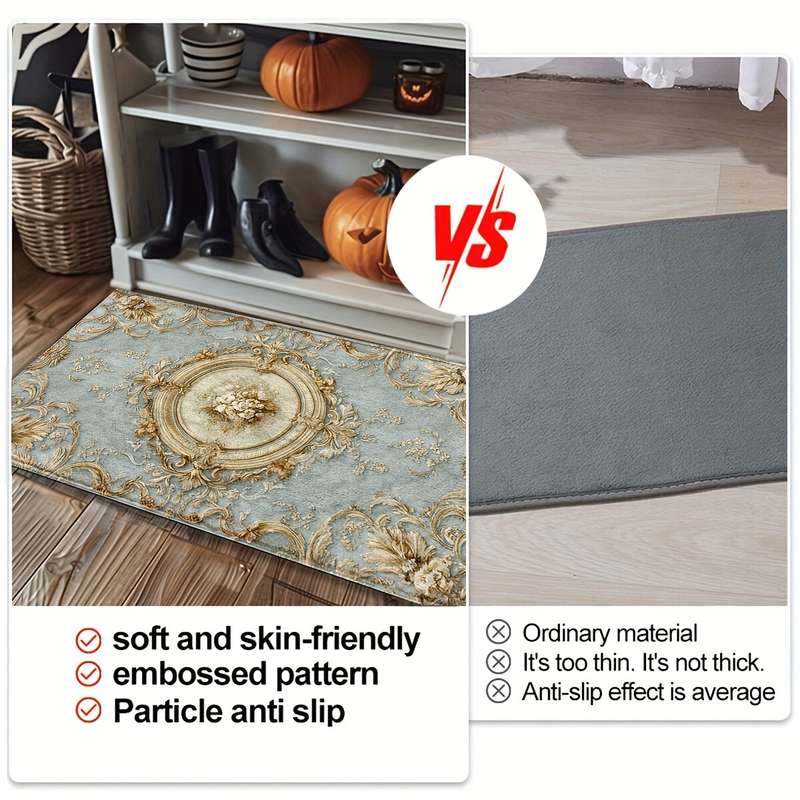 1Pc 60x40cm 23.6x15.7inch Floor Mat