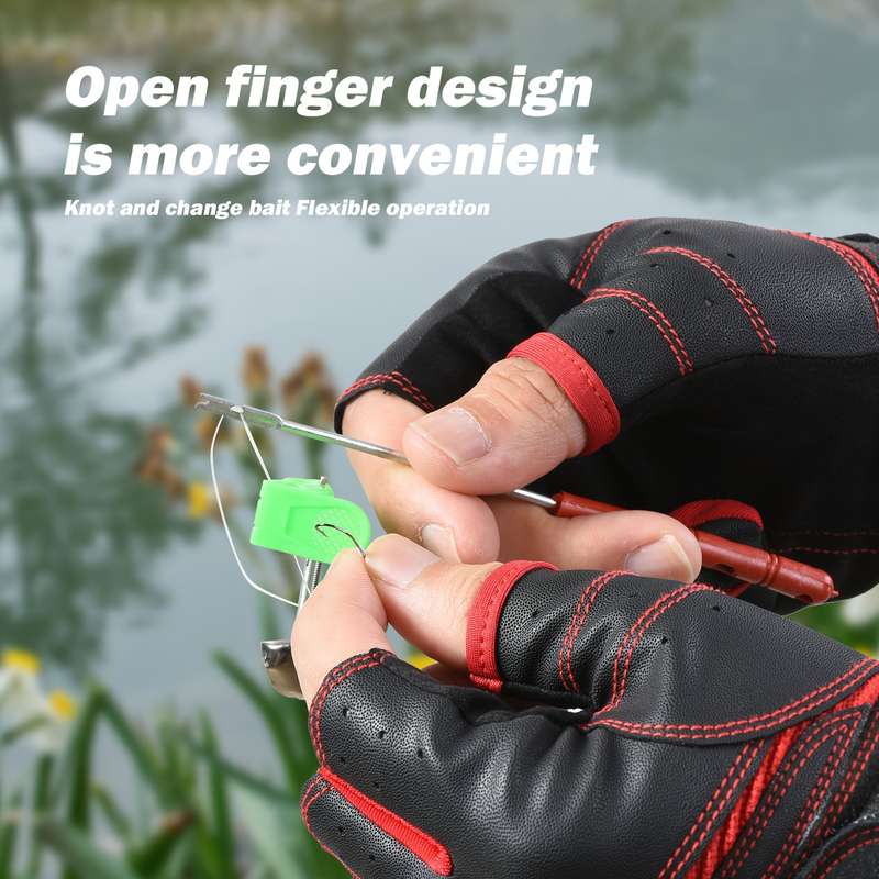 1 Pair Red Size XL Outdoor Sports Gloves