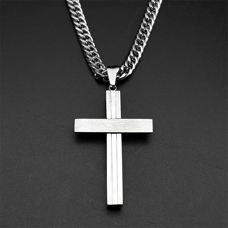 1 Piece Golden Jesus Theme Pendant