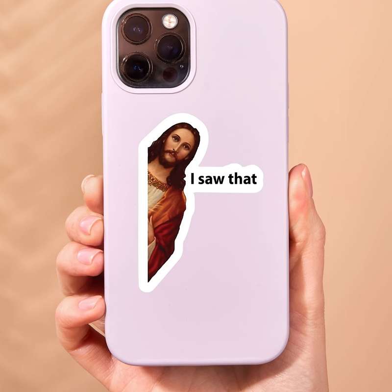 1pc  Jesus Christian Themed Stickers