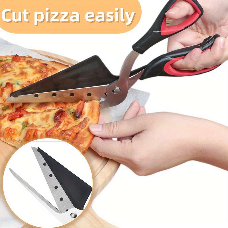 1 Piece Of Multifunctional 2 In 1 Pizza Scissors